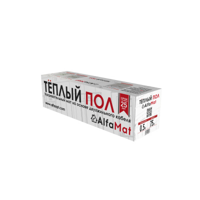Мат нагревательный AlfaMat-150 (0,5 м²) в России