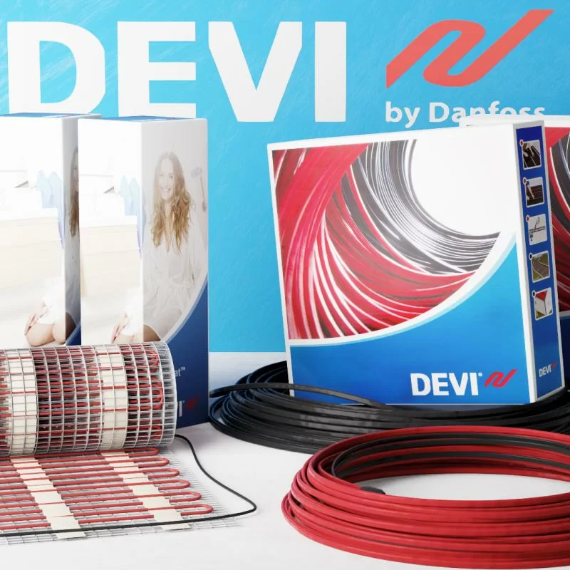 Новинка на сайте! Греющий кабель и тёплый пол DEVI