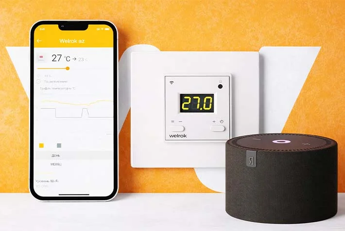 Новинка! Терморегулятор Welrok с голосовым управлением