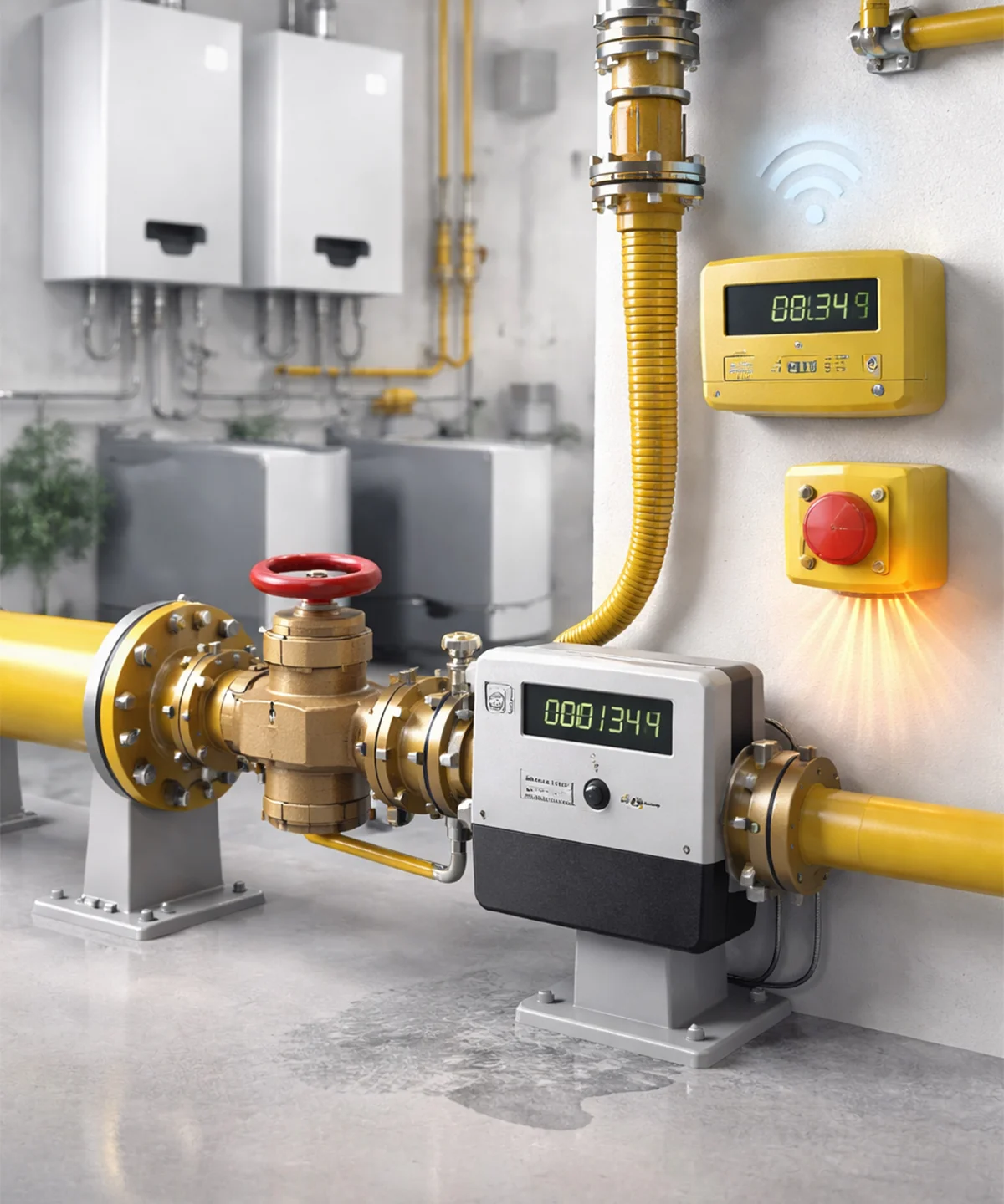 Газоучет и безопасность котельной