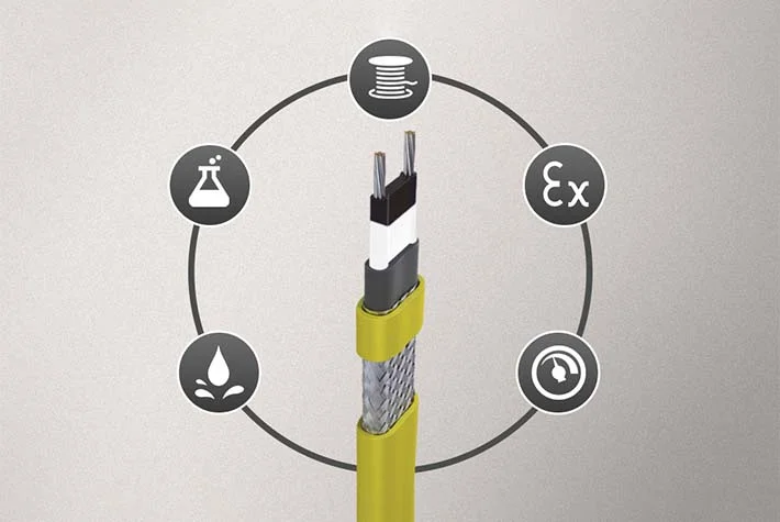Надёжный взрывозащищённый греющий саморег корейского производства XHU