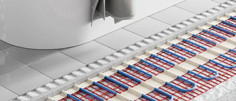 Греющий кабель для пола в стяжку
