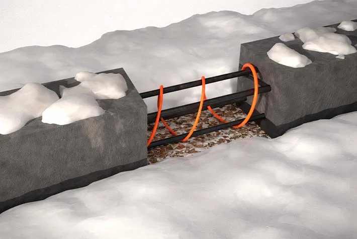 Прогрев бетона в зимнее время