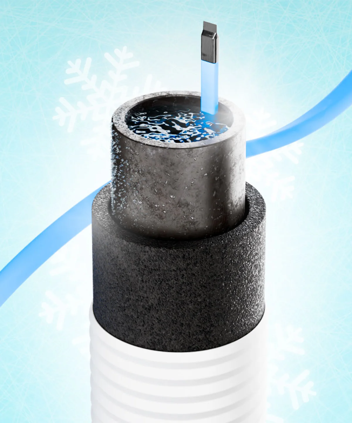 Греющие кабели в трубу