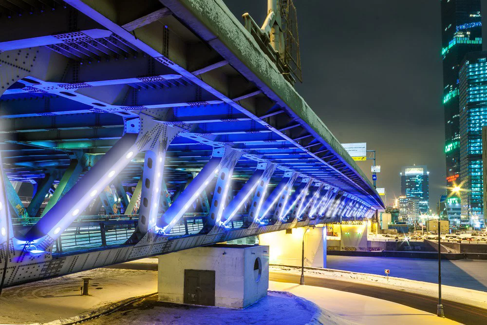 Архитектурный подводный светодиодный светильник 12 Вт, 12 Вольт, IP68 в 