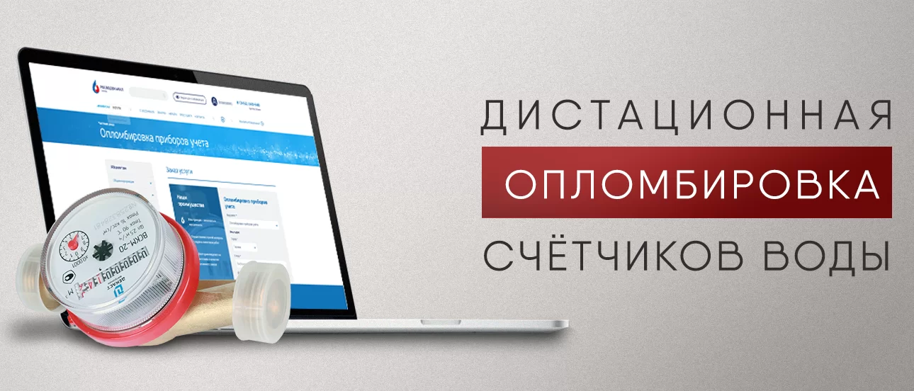 Дистанционная опломбировка счетчиков воды Дистанционная опломбировка счетчиков воды