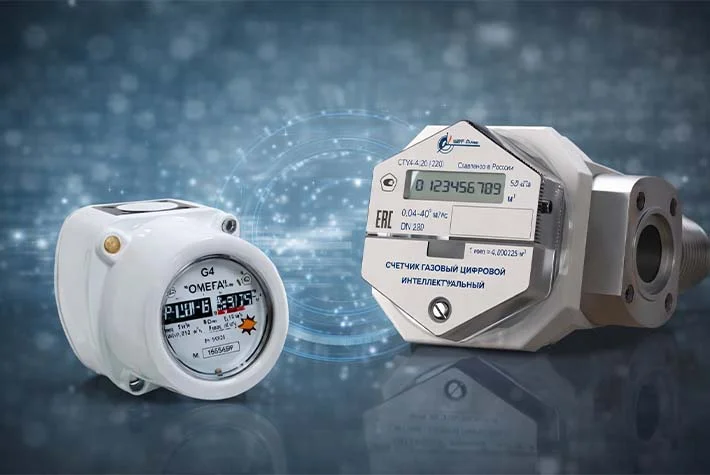 В продаже ультразвуковые квартирные счётчики газа ЦИТ-Плюс (полный аналог Омега РЛ)