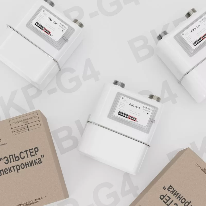 В наличии счётчик газа ВКР G4