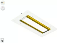 Светодиодный светильник Магистраль Взрывозащищенная GOLD, для АЗС , 79 Вт, 30X120° в 