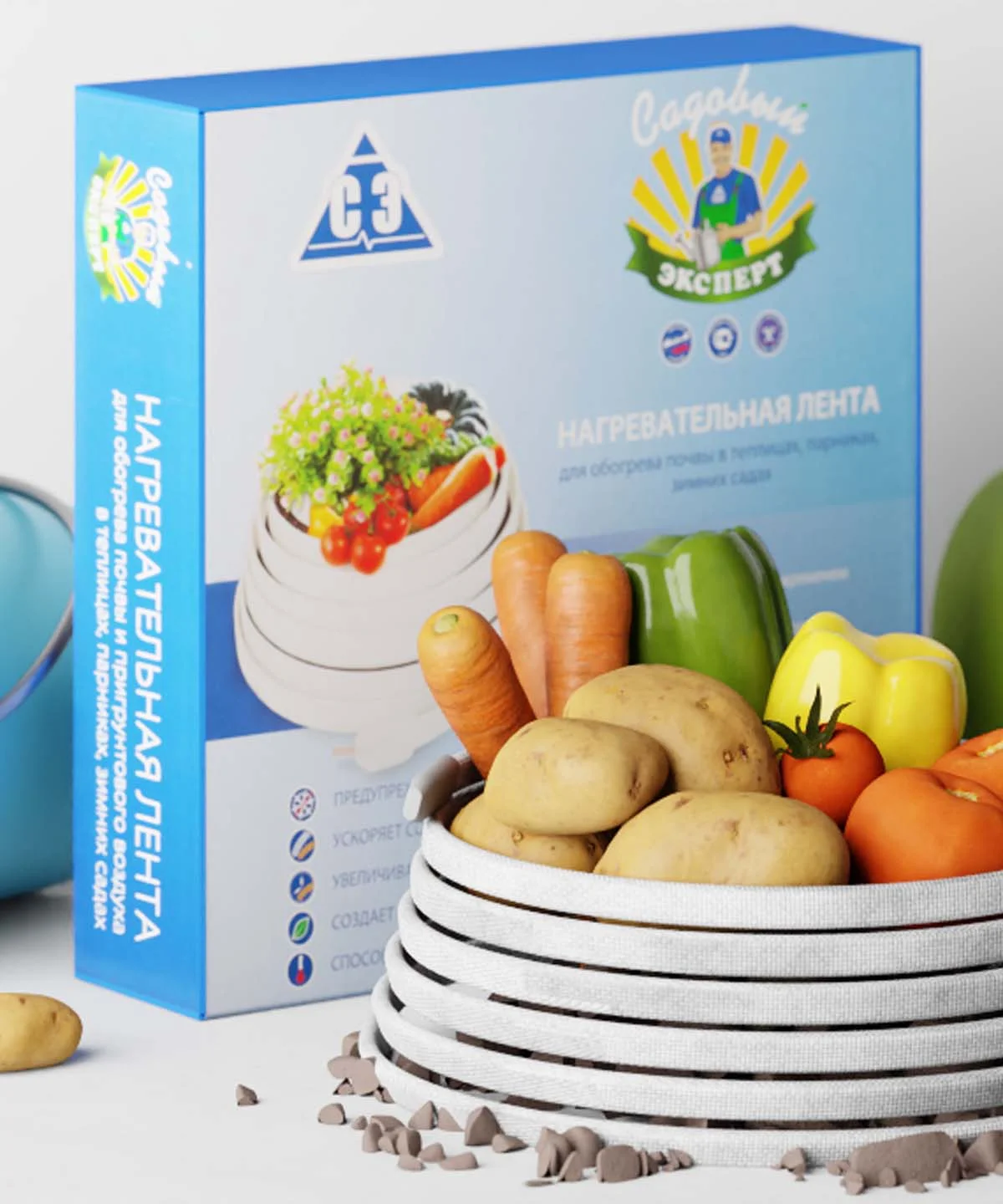 Греющие кабели для обогрев грунта