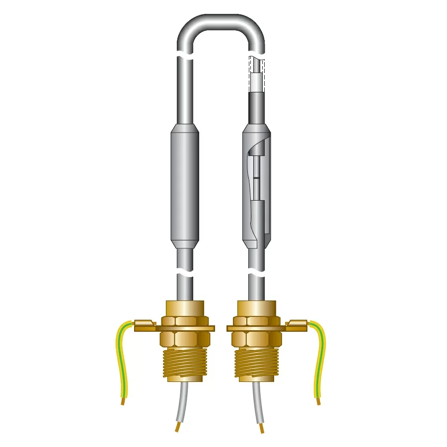Секция нагревательная на основе кабеля с минеральной изоляцией MIC ST