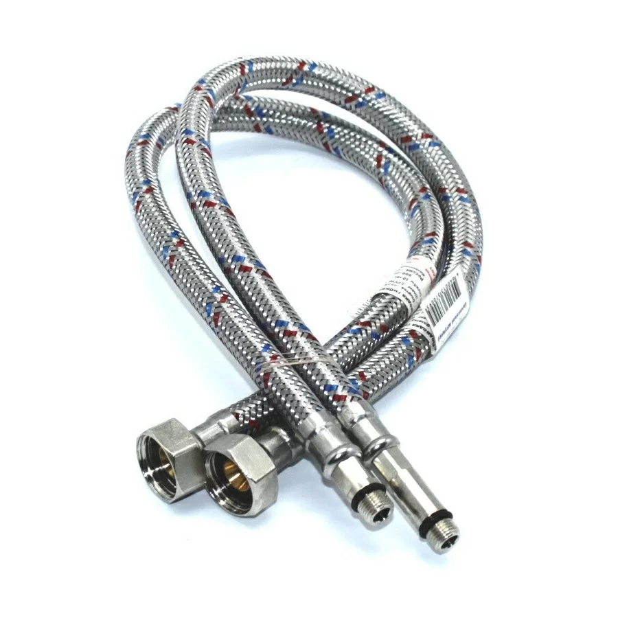 Подводка для смесителя FIT HT91003 12 Мх10х18 и Мх10х35 60см пара