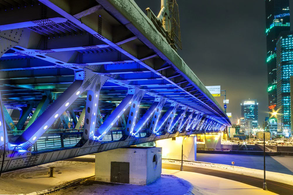 Архитектурный подводный светодиодный светильник 12 Вт, 12 Вольт, IP68 в 