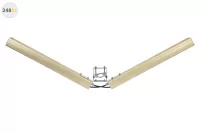 Уличный светодиодный светильник Галочка GOLD, универсальный, 248 Вт в 