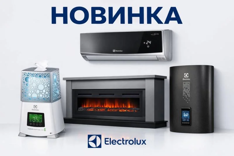 В нашем ассортименте появились новые товары бренда Electrolux