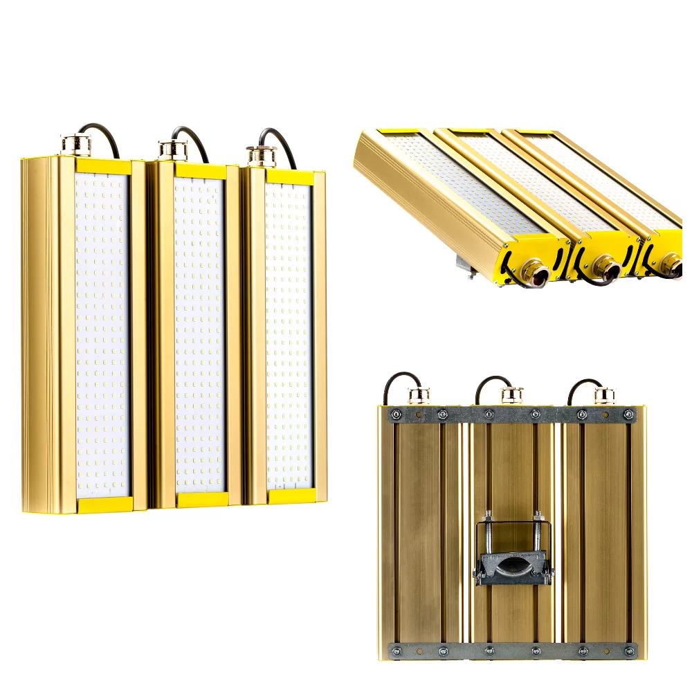 Низковольтный светодиодный светильник Модуль Взрывозащищенный GOLD, универсальный U-3 , 186 Вт, 130Х120° в 