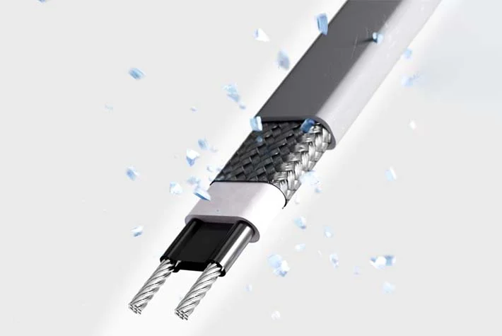 В наличии американский греющий кабель Heat Trace