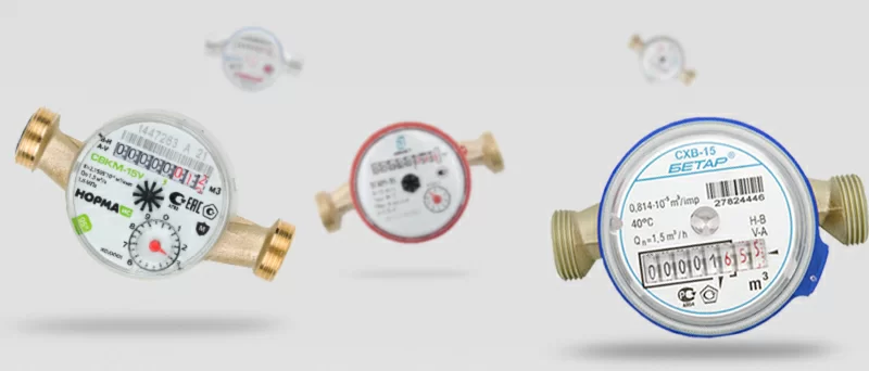 ТОП 5 бюджетных счетчиков воды