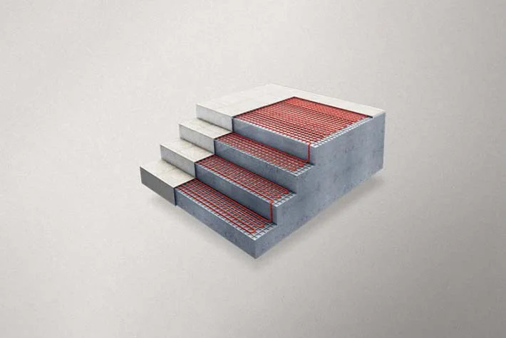 Сколько стоит обогрев крыльца греющим кабелем?