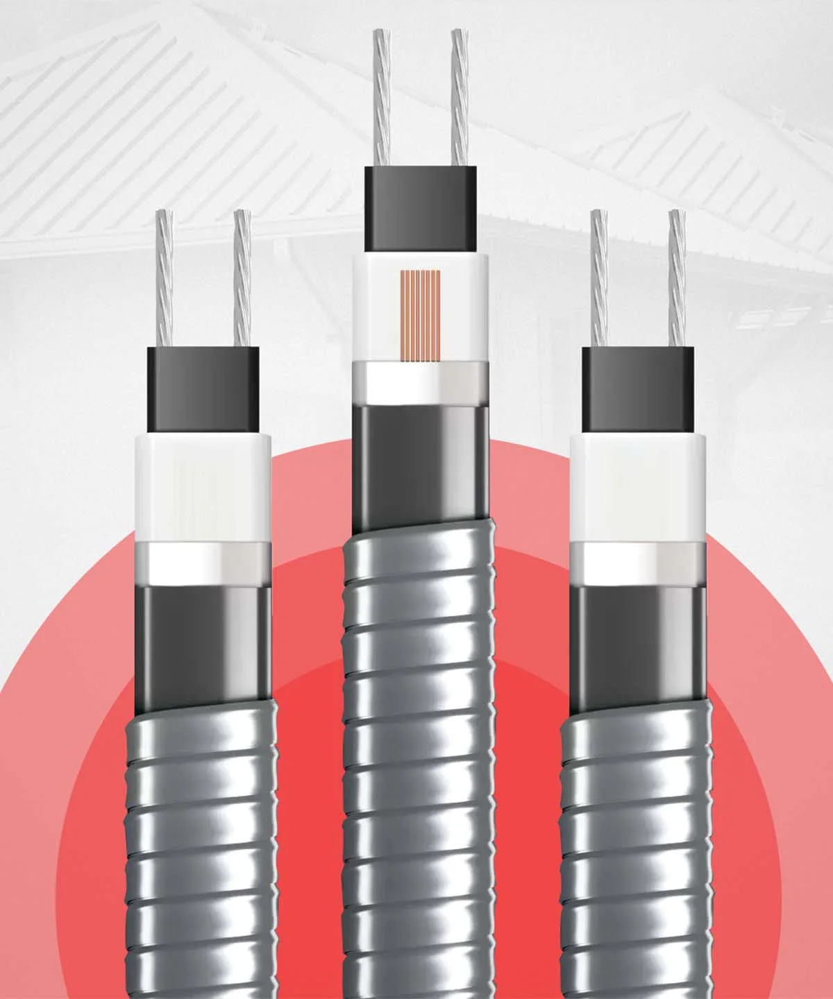 Греющие кабели для трубопроводов