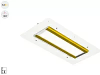 Светодиодный светильник Прожектор Взрывозащищенный GOLD, для АЗС , 53 Вт, 100° в 
