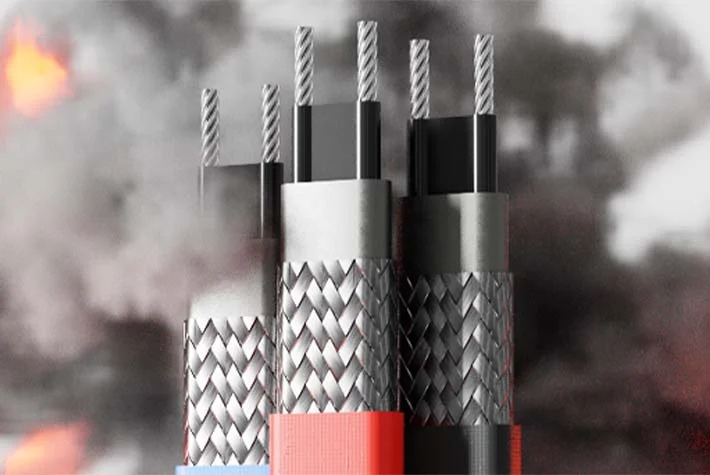 Взрывозащищённый греющий кабель