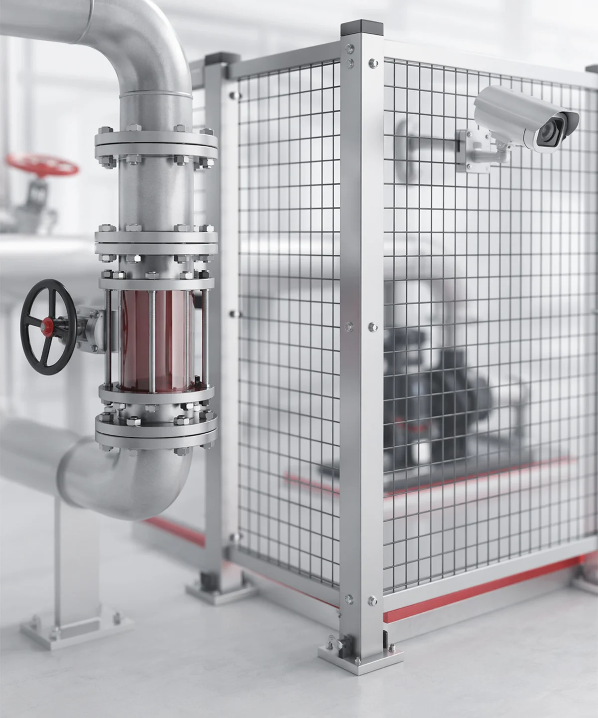 Безопасный техэтаж и промышленная обвязка