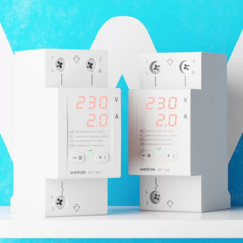 Вольтамперметр UI-1 red для контроля параметров сети уже в продаже!