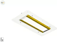 Светодиодный светильник Модуль Взрывозащищенный GOLD, для АЗС, 96 Вт, 120° в 