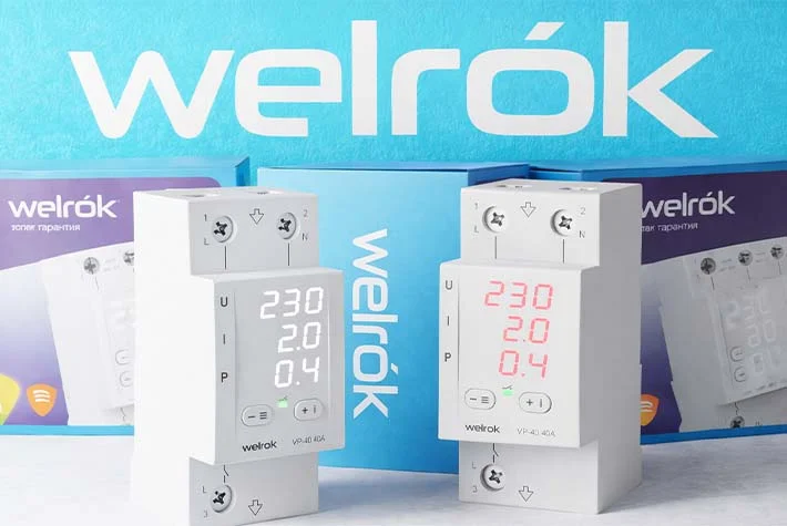В наличии новое многофункциональное реле напряжения Welrok VIP