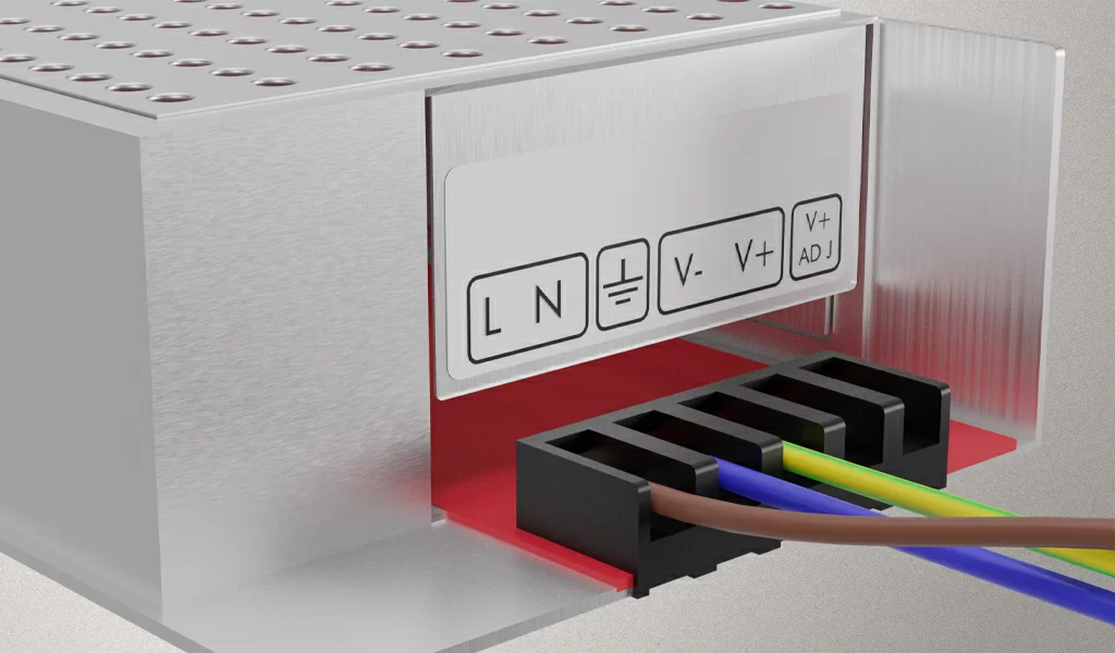 подключение питания светодиодной ленты в блок питания.jpg подключение питания светодиодной ленты в блок питания.jpg