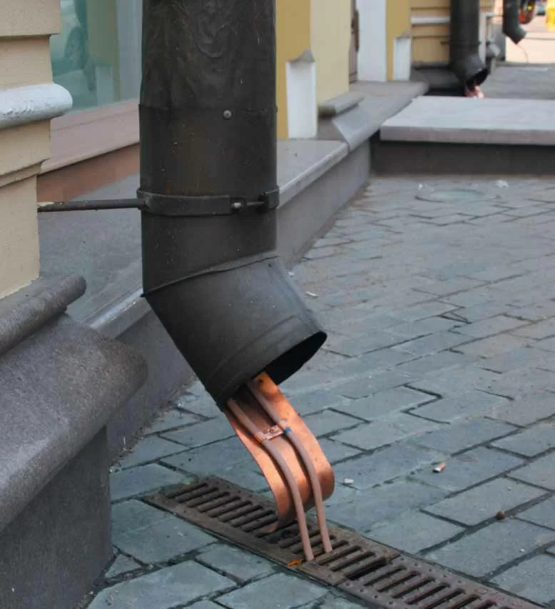 Обогрев водостока