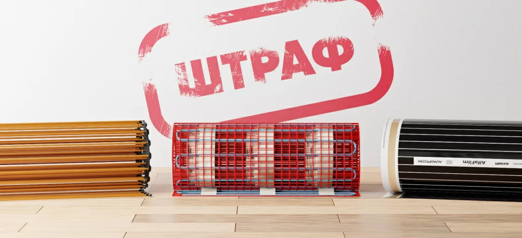 за какой теплый пол можно получить штраф.jpg