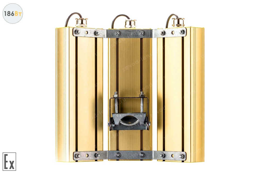 Модуль Взрывозащищенный GOLD, универсальный UM-3, 186 Вт, светодиодный светильник в 