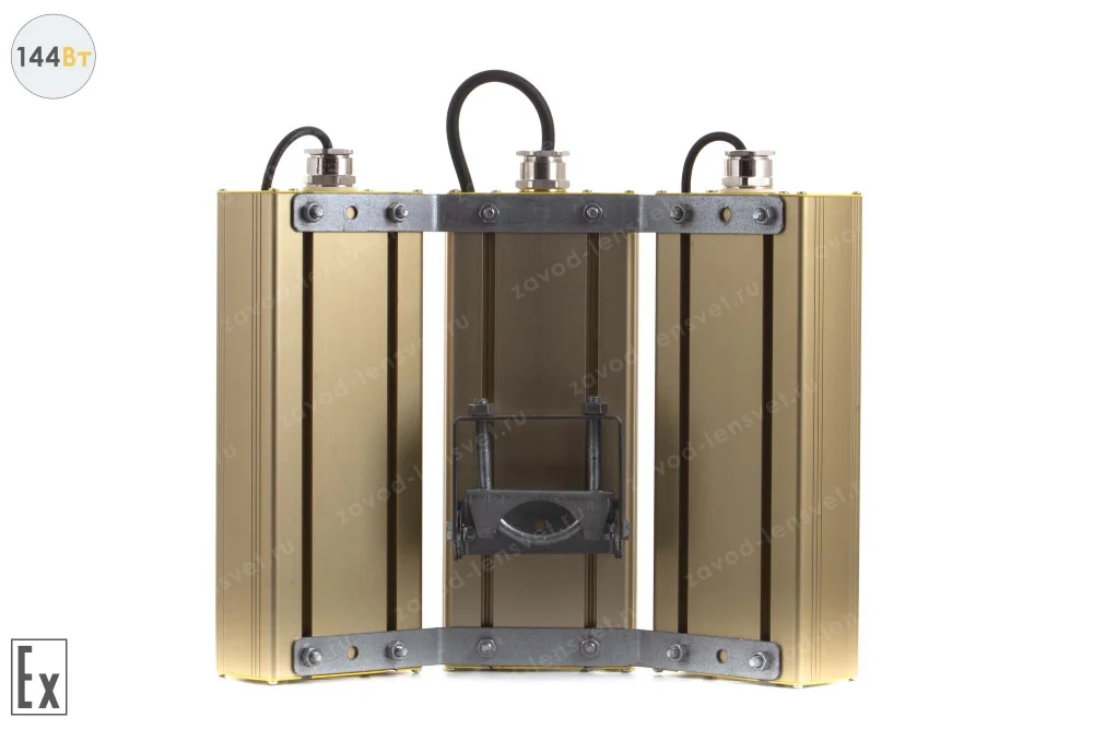 Модуль Взрывозащищенный GOLD, универсальный UM-3, 144 Вт, светодиодный светильник в 