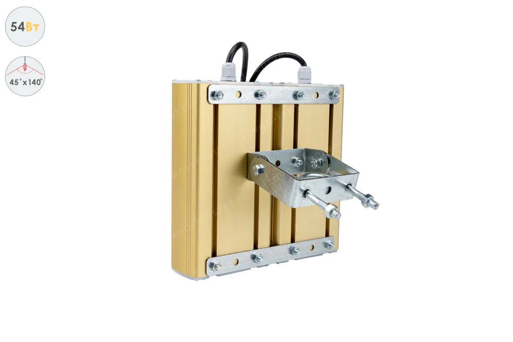 Магистраль GOLD, универсальный U-2, 54 Вт, 45X140°, светодиодный светильник в 