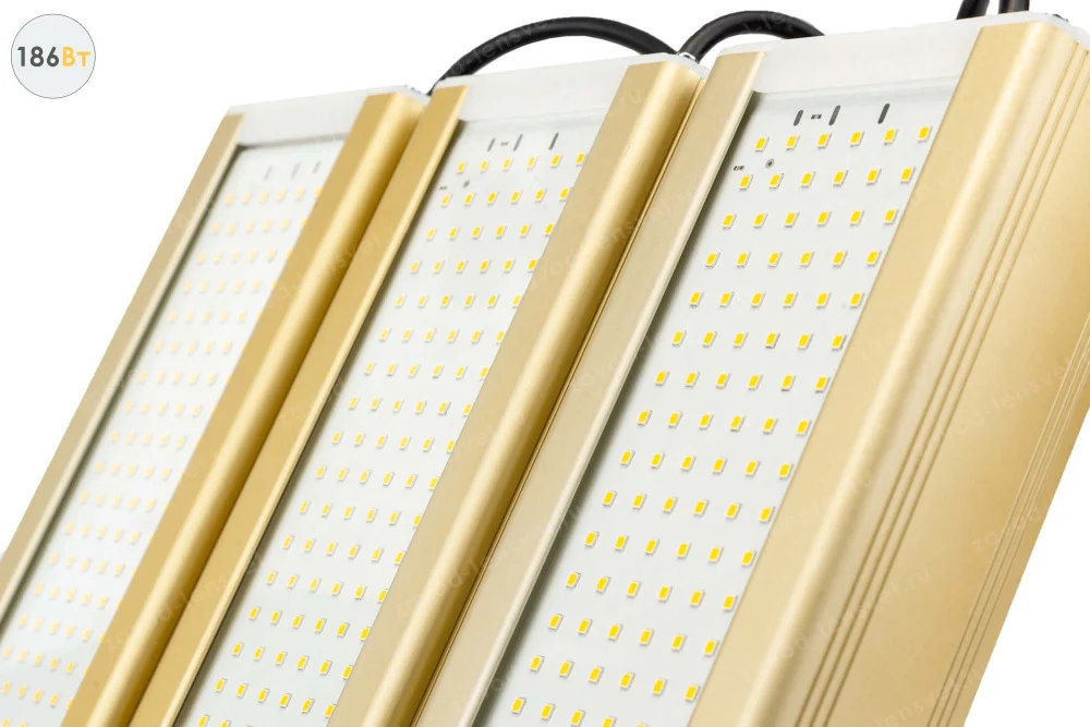 Уличный светодиодный светильник GOLD, универсальный U-3, 186 Вт в 