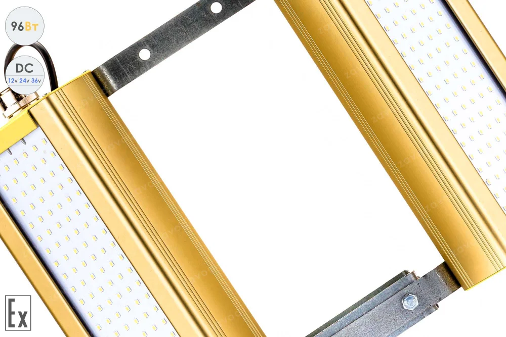 Низковольтный светодиодный светильник Модуль Взрывозащищенный GOLD, универсальный UM-2 , 96 Вт, 120° в 