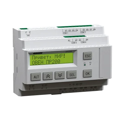 ПР200 программируемое реле с дисплеем в 