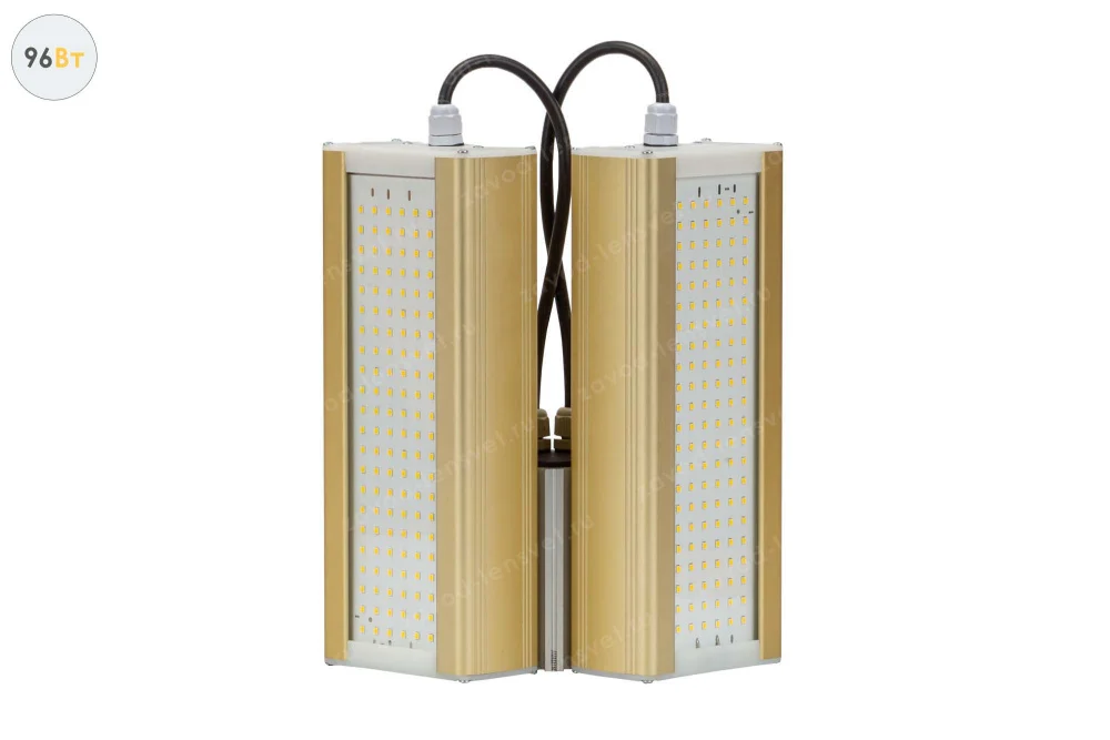 Уличный светодиодный светильник GOLD, консоль KM-2, 96 Вт в 