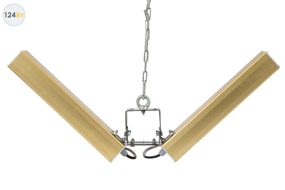 Уличный светодиодный светильник Галочка GOLD, универсальный, 124 Вт в 