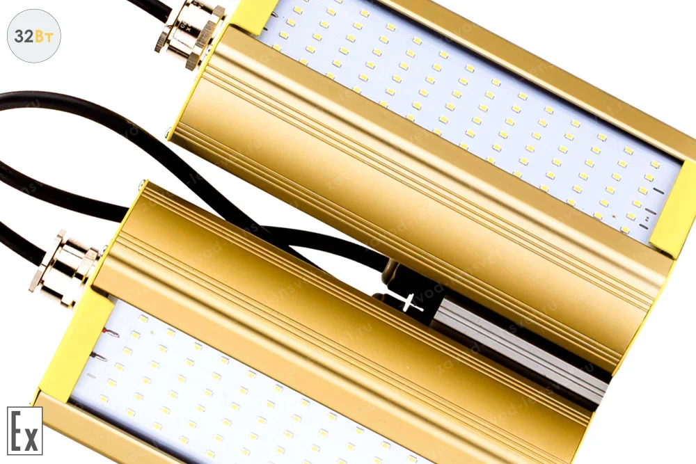 Модуль Взрывозащищенный GOLD, консоль KM-2, 32 Вт, светодиодный светильник в 