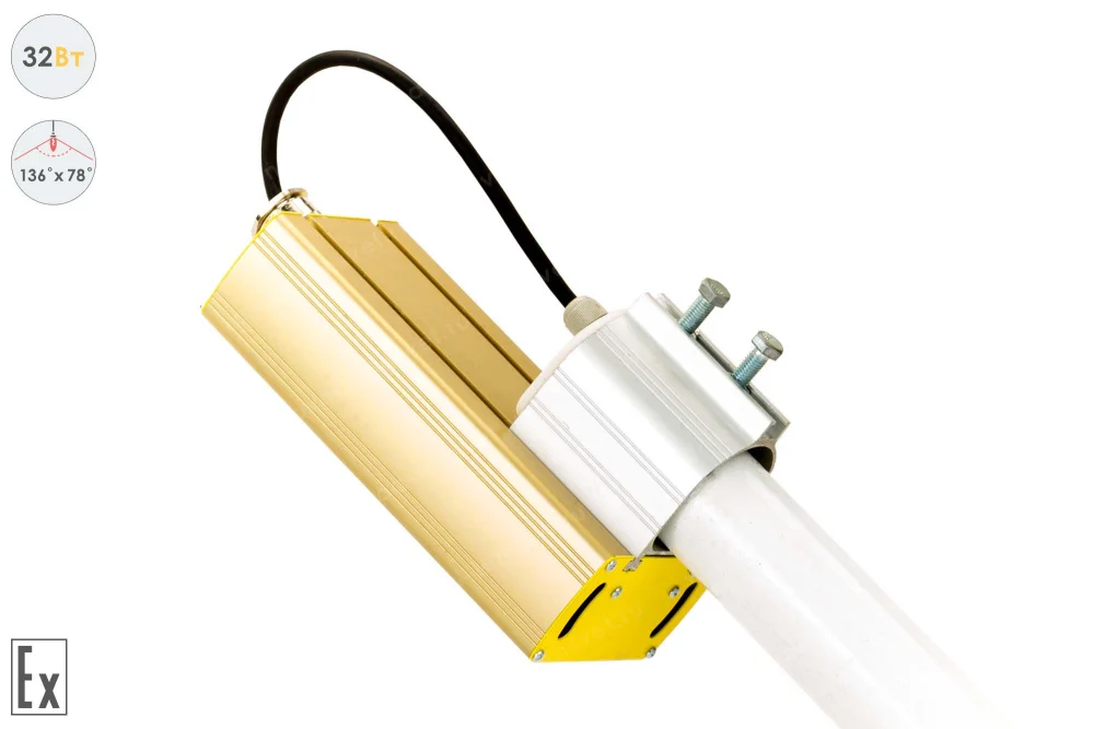 Светодиодный светильник LSS-AR-K-018-1EX/2EX-32-136X78-R-67 в 