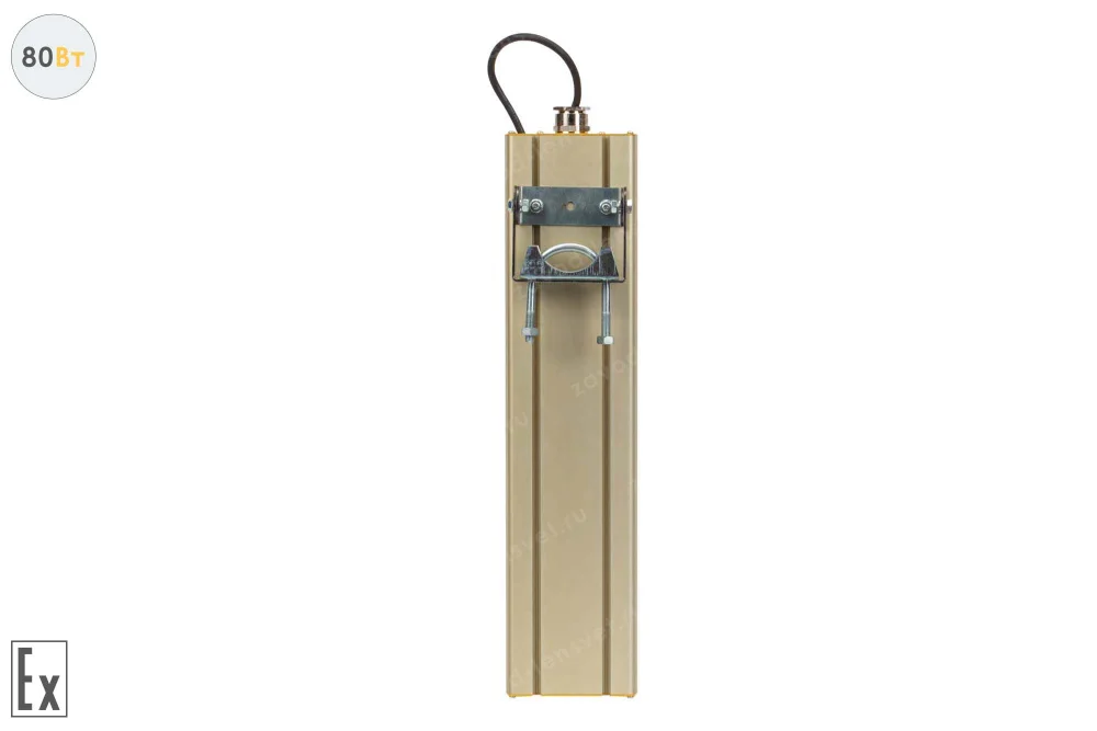 Модуль Взрывозащищенный GOLD, универсальный U-1, 80 Вт, светодиодный светильник в 