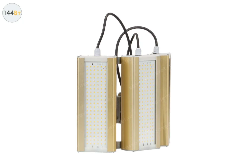 Уличный светодиодный светильник GOLD, универсальный UM-3, 144 Вт в 