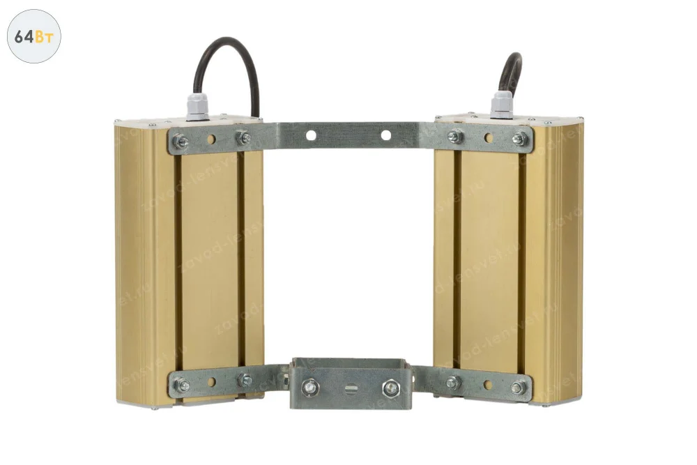 Уличный светодиодный светильник GOLD, универсальный UM-2, 64 Вт в 