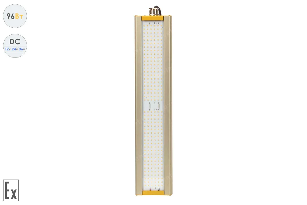 Низковольтный светодиодный светильник Модуль Взрывозащищенный GOLD, универсальный U-1 , 96 Вт, 120° в 