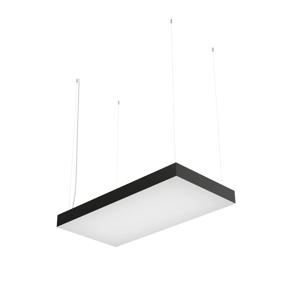 Светодиодный светильник Geniled Art Quadro 900x450 h80 54Вт 4000К 90Ra Черный в 