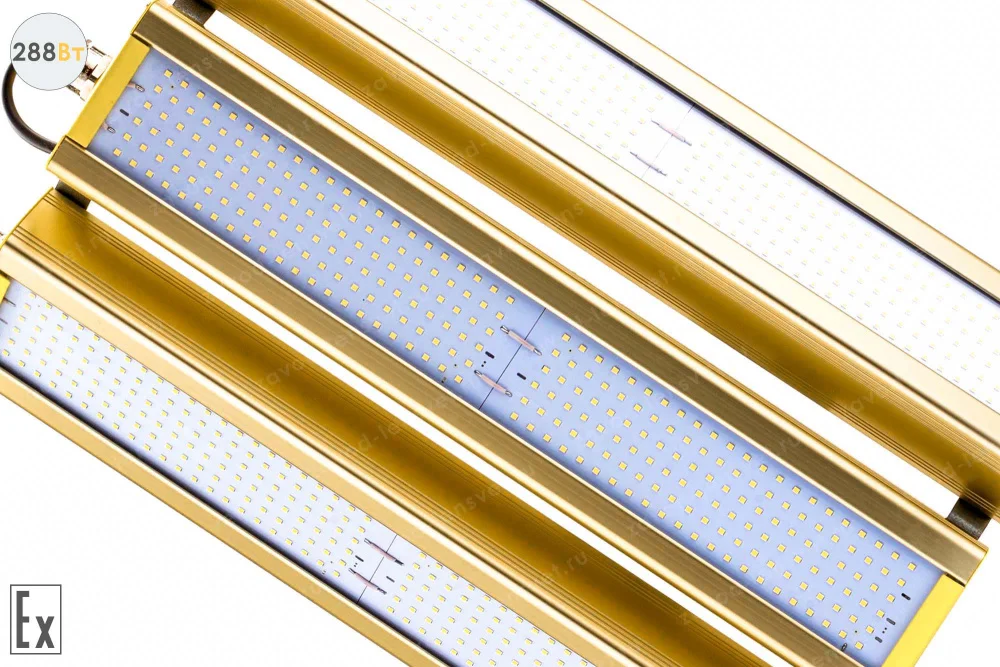 Модуль Взрывозащищенный GOLD, универсальный UM-3, 288 Вт, светодиодный светильник в 
