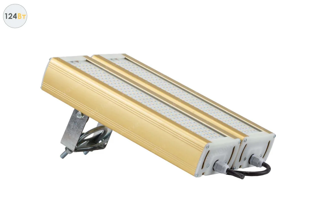 Уличный светодиодный светильник GOLD, универсальный U-2, 124 Вт в 